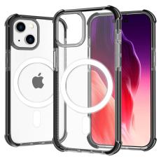  iPhone 15 Plus Skal MagSafe Shockproof Hybrid Svart