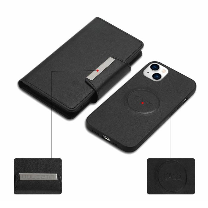 Bild 3,  iPhone 15 Plus 2in1 Magnet Fodral Svart