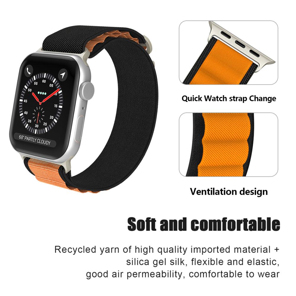 ColorPop Apple Watch 42/44/45/46/49 mm Armband Alpine Pro Loop
