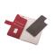 Onsala ONSALA iPhone 12 Mini 2in1 Magnet Fodral / Skal Saffiano Red