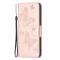  iPhone 15 Pro Max Fodral Med Fjäril Tryck Roséguld