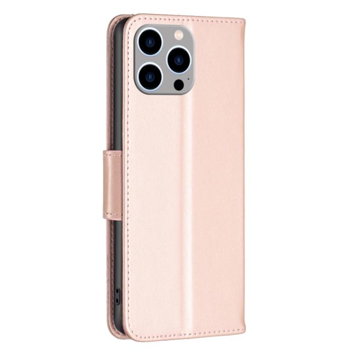 Bild 3,  iPhone 15 Pro Max Fodral Med Fjäril Tryck Roséguld