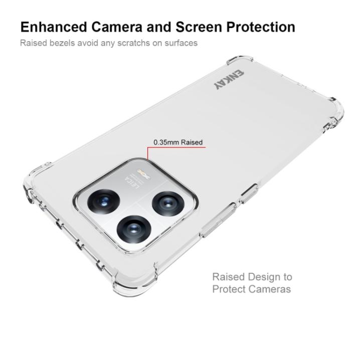 Bild 5, ENKAY ENKAY Xiaomi 13 Pro 5G Skal Shockproof TPU Transparent
