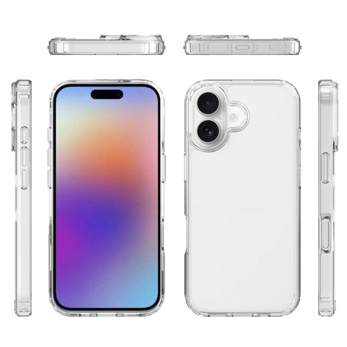 Bild 2,  iPhone 17 Skal Akryl / TPU Transparent