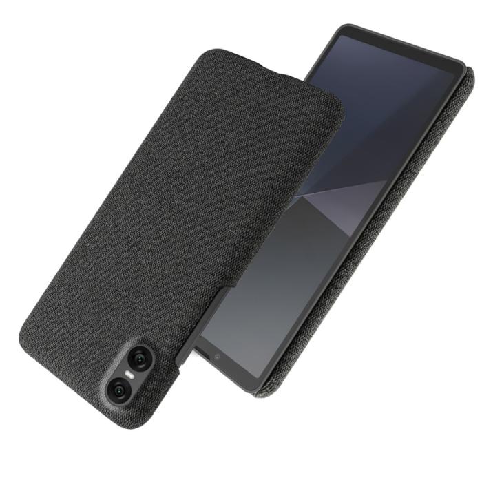 Bild 2,  Sony Xperia 10 VII Skal Tygbelagt Svart
