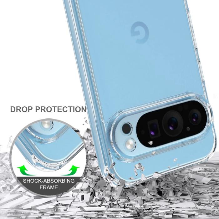 Bild 3,  Google Pixel 9 Pro XL Skal Shockproof TPU/Akryl Transparent