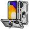  Samsung Galaxy A13 4G Skal Shockproof Ring Armor Silver