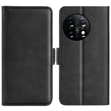  OnePlus 11 5G Fodral Magnetisk St&auml;ngning Svart