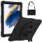  Galaxy Tab A8 Skal Hybrid Shockproof Kickstand Svart