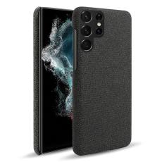 KSQ KSQ Samsung Galaxy S23 Ultra Skal Tygbelagt Svart