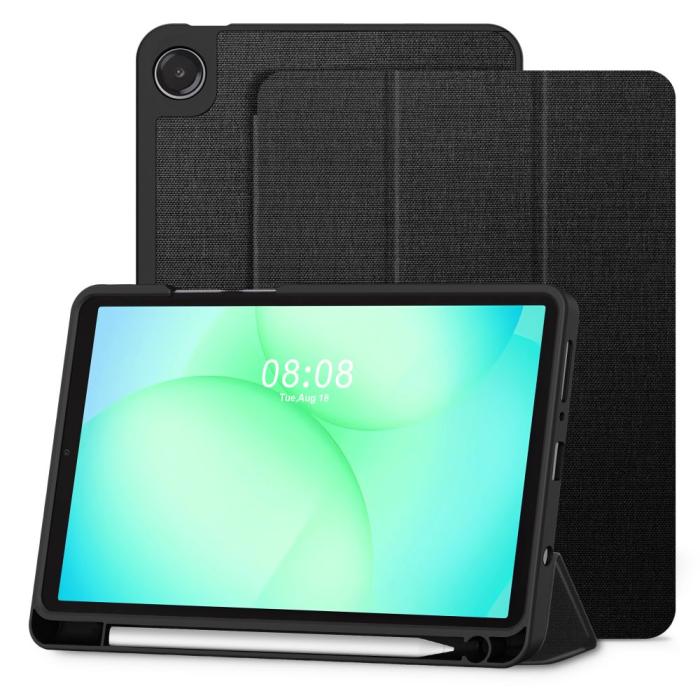 Bild 2, Tech-Protect Tech-Protect Galaxy Tab A11/A9 Fodral SC Canvas Obsidian Black