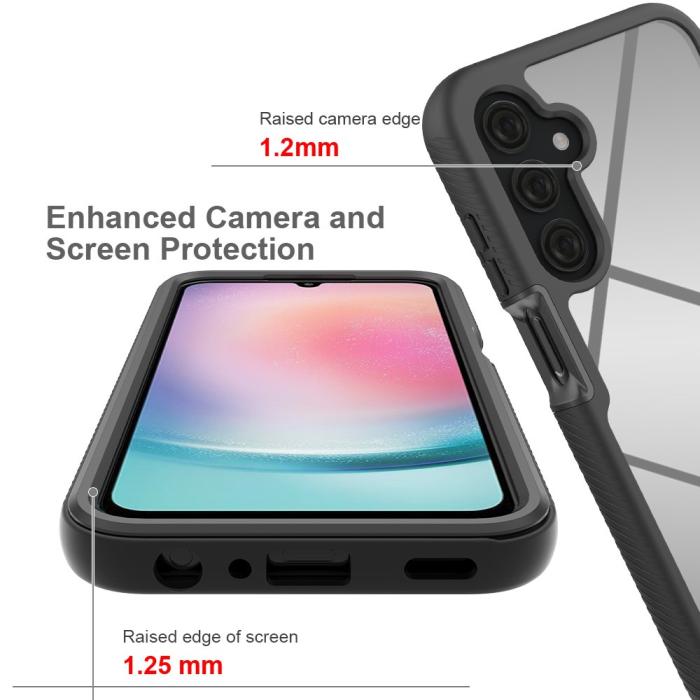 Bild 3,  Samsung Galaxy A25 5G 360° Shockproof Hybrid Skal Svart