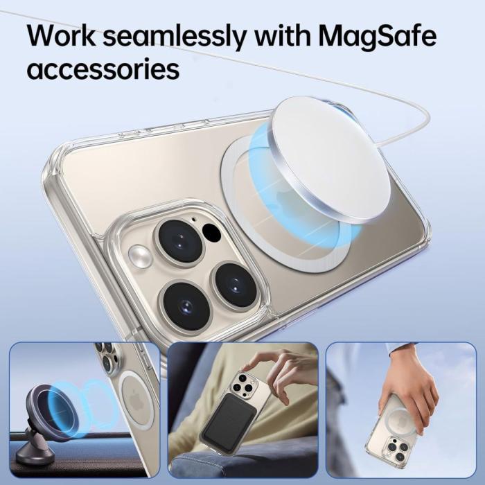 Bild 6, Tech-Protect Tech-Protect 2-PACK Magnetisk MagSafe Ring Silver