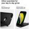 Spigen iPhone 7/8/SE (2020/2022) - Spigen Tough Armor Skal - Svart