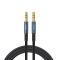 JOYROOM Joyroom 1m 3.5 mm AUX Ljudkabel Nylon - Mörk Blå