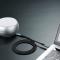 JOYROOM Joyroom 2m 3.5 mm AUX Ljudkabel Nylon - Svart
