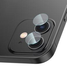  iPhone 12 / 12 Mini - MOCOLO Linsskydd I H&auml;rdat Glas