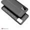  Samsung Galaxy A51 - Litchi Textur Skal - Svart