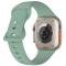 ColorPop Silikon Armband Butterfly Apple Watch 42/44/45/46/49 mm (M/L) Tallgrön