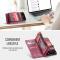 CASEME CASEME Samsung Galaxy S25 Edge Fodral Multifuntionell Röd