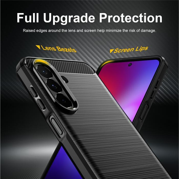 Bild 2,  Samsung Galaxy A27 5G Skal TPU Brushed Svart