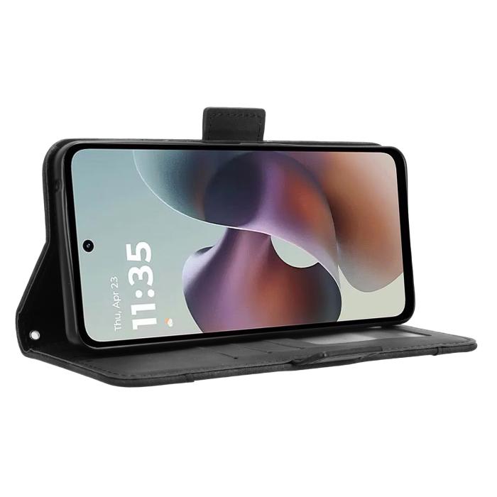 Bild 6,  Motorola Moto G56 5G Fodral Med Avtagbart Kortfack Svart