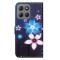  Motorola Moto G86 Power/G86 5G Fodral Läder Blommor