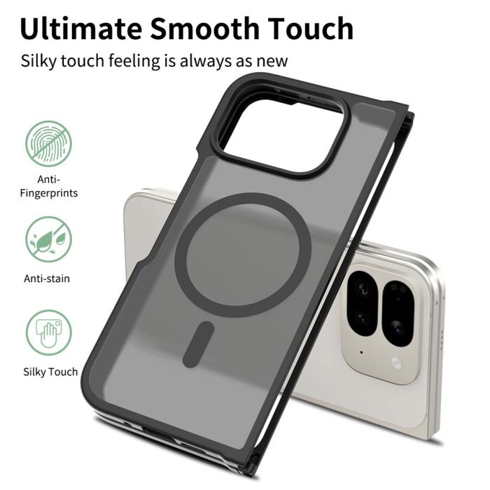 Bild 2,  Google Pixel 10 Pro Fold Skal MagSafe Hybrid Skin Touch Svart