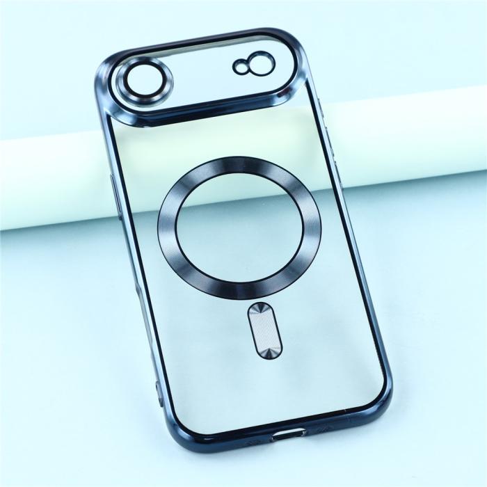 Bild 6,  iPhone Air Skal MagSafe Electroplated TPU Blå