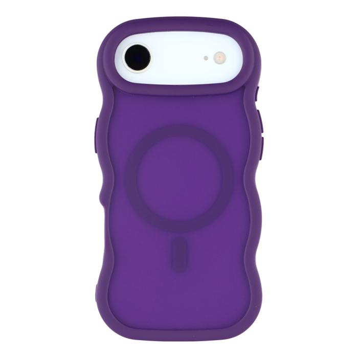 Bild 3,  iPhone Air Skal MagSafe Wavy Matt Lila