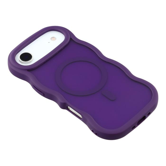 Bild 4,  iPhone Air Skal MagSafe Wavy Matt Lila