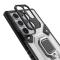  Samsung Galaxy S22 Ultra Skal Hybrid Armor Ring Lila