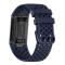  Fitbit Charge 6 / 5 Armband Silikon Ihåligt Mörk Blå