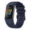  Fitbit Charge 6 / 5 Armband Silikon Ihåligt Mörk Blå