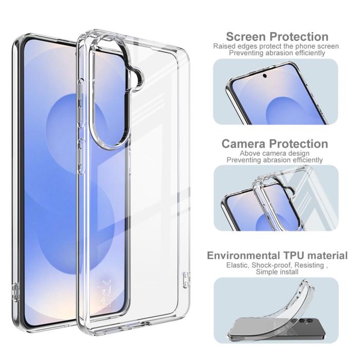 Bild 5, IMAK IMAK Samsung Galaxy S26 Skal Soft TPU Transparent