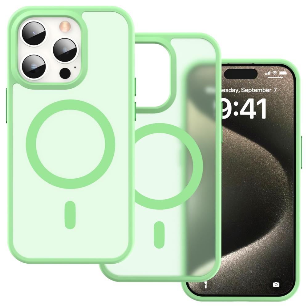 ColorPop ColorPop iPhone 15 Pro Max Skal CH MagSafe Matt Ljus Grön