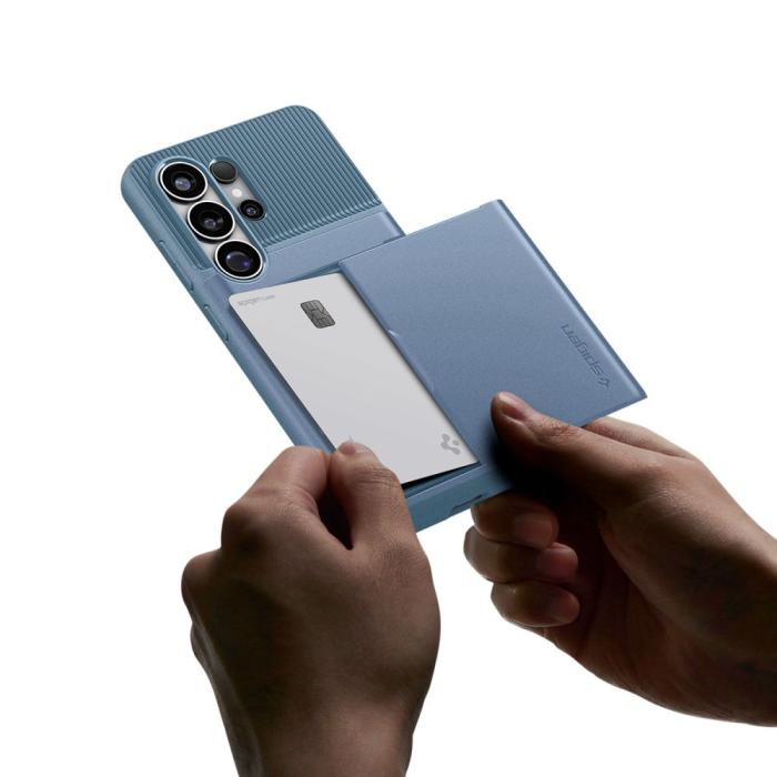 Bild 6, Spigen Spigen Samsung Galaxy S26 Ultra Skal Slim Armor CS Light Blue