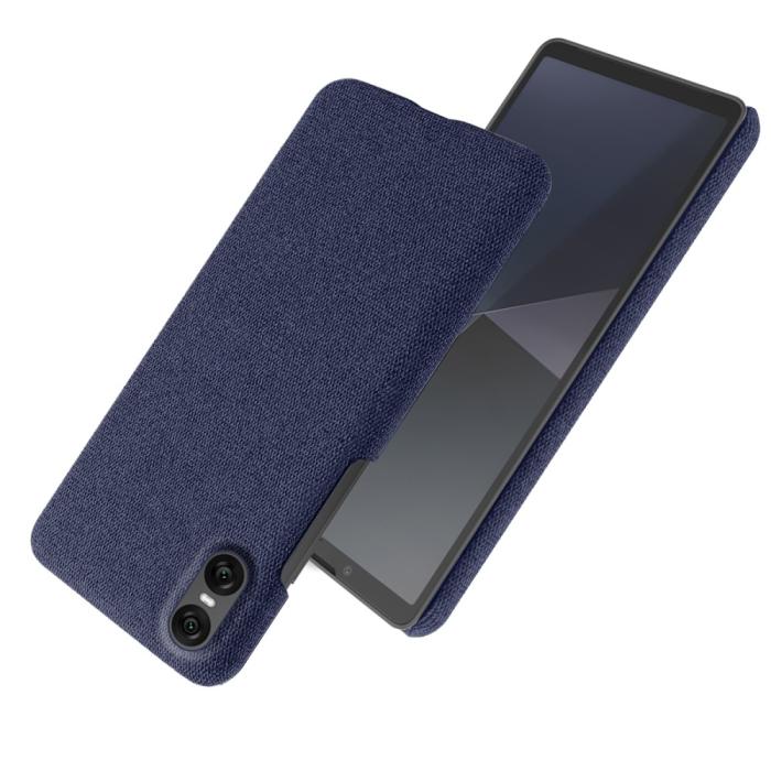 Bild 2,  Sony Xperia 10 VII Skal Tygbelagt Blå