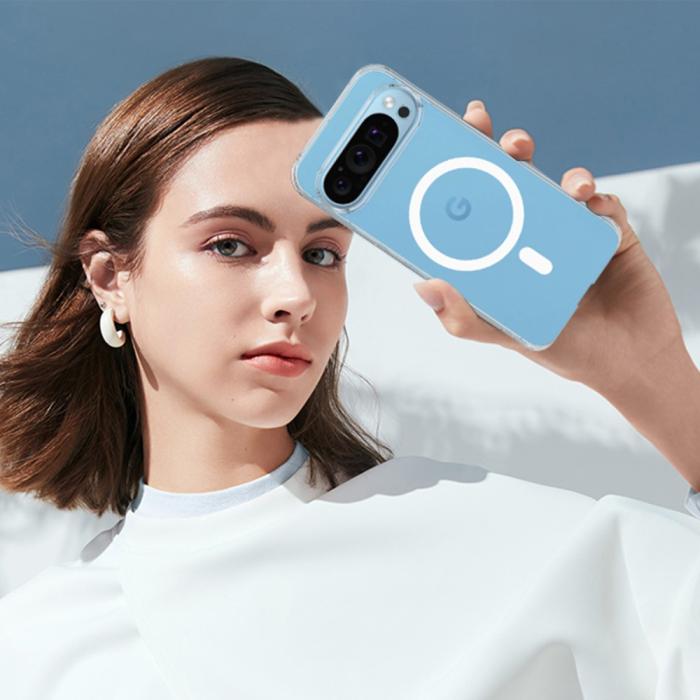 Bild 3,  Google Pixel 9 Pro XL Skal MagSafe TPU/Akryl Transparent