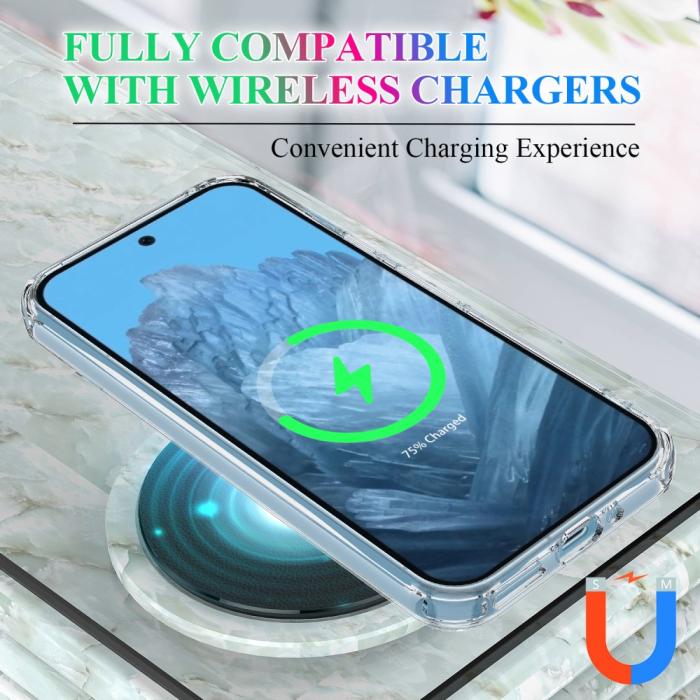 Bild 6,  Google Pixel 9 Pro XL Skal MagSafe TPU/Akryl Transparent