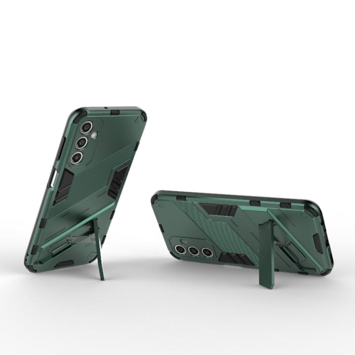 Bild 3,  Samsung Galaxy A24 5G Skal Hybrid Kickstand Grön