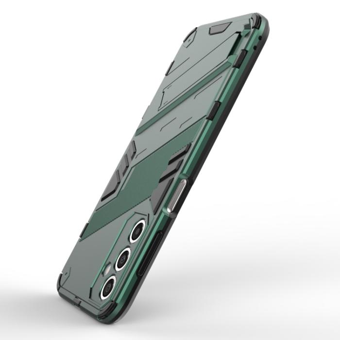 Bild 4,  Samsung Galaxy A24 5G Skal Hybrid Kickstand Grön