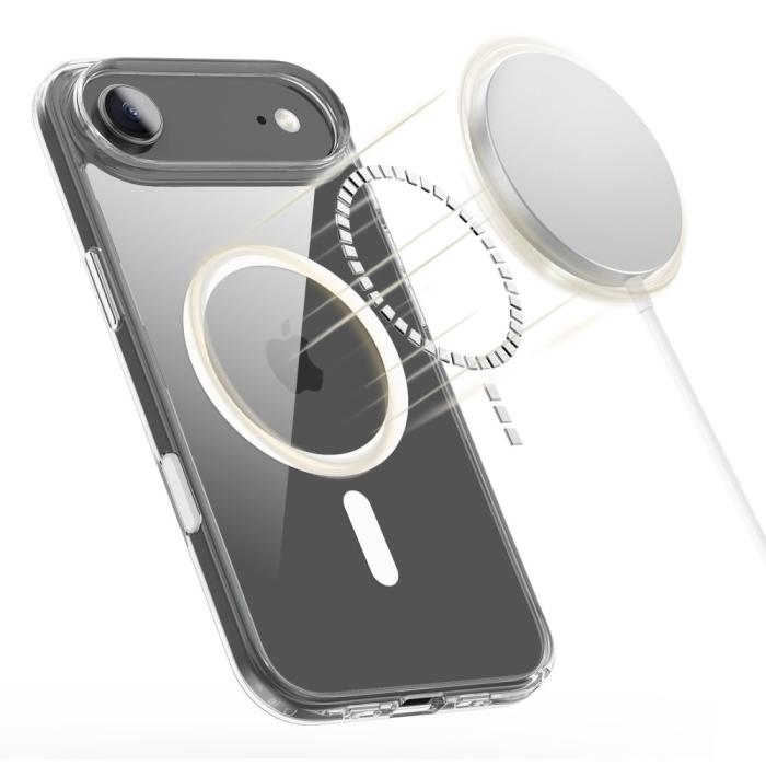Bild 3, Tech-Protect Tech-Protect iPhone Air Skal MagSafe FlexAir Hybrid Clear