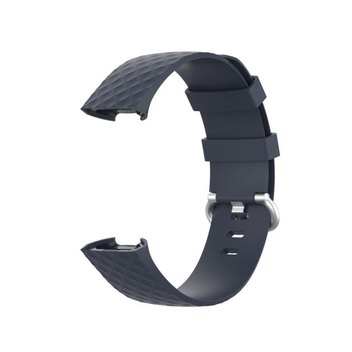 Bild 2,  Armband Fitbit Charge 3 / 4 Mörk Blå