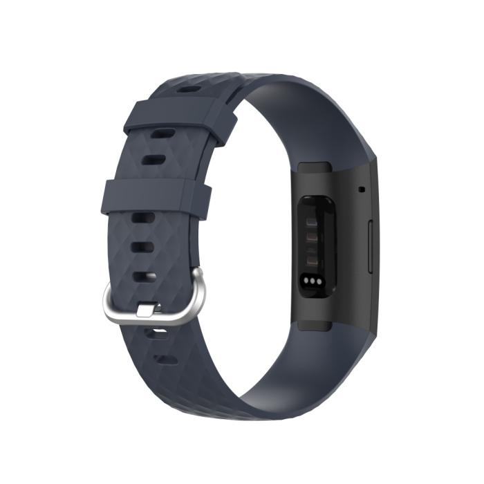 Bild 3,  Armband Fitbit Charge 3 / 4 Mörk Blå