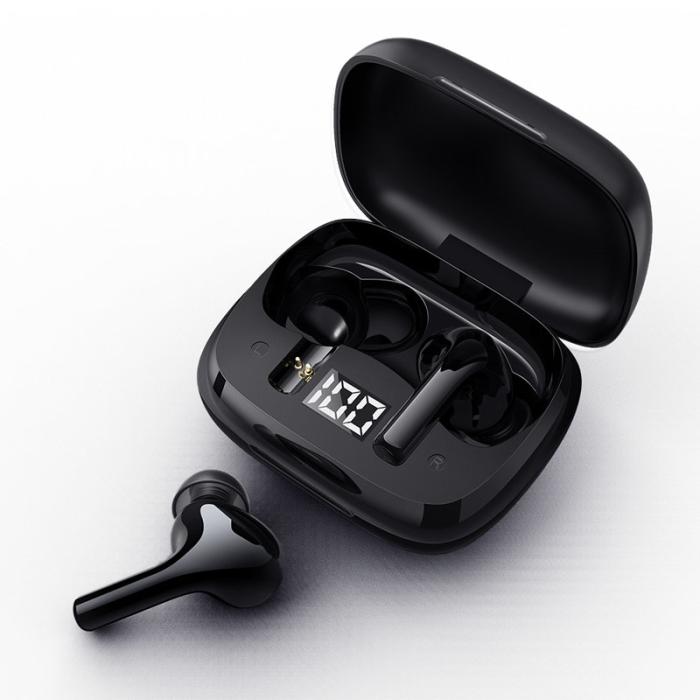 Bild 2, JOYROOM Joyroom Trådlösa In-Ear Bluetooth Hörlurar - Svart