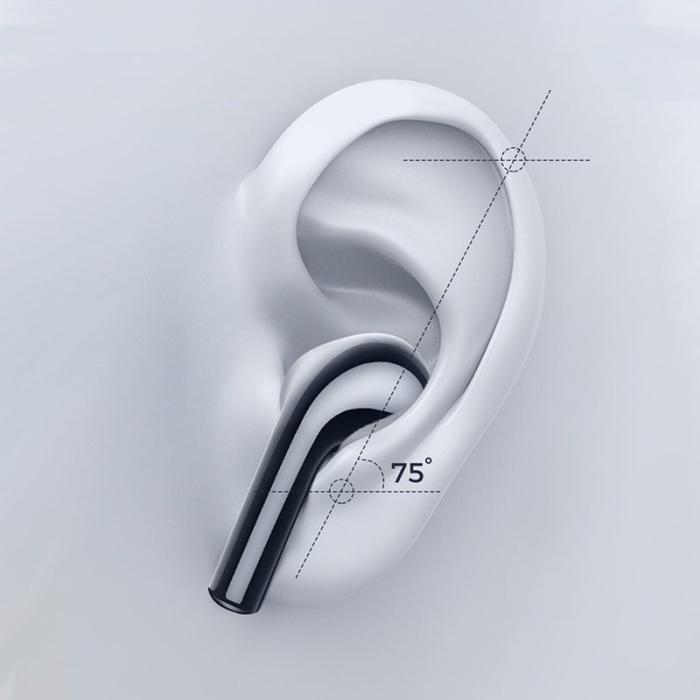 Bild 4, JOYROOM Joyroom Trådlösa In-Ear Bluetooth Hörlurar - Svart