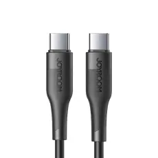 JOYROOM Joyroom 1.2m 60W 3A USB-C - USB-C PD Snabbladdare - Svart
