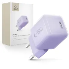 Tech-Protect Tech-Protect 25W PD USB-C V&auml;ggladdare Baby Purple