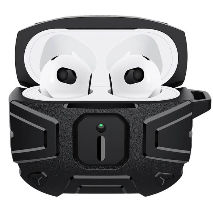 Bild 3, NILLKIN NILLKIN AirPods 3 Skal Explorer Knight Black